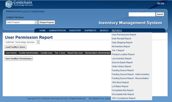 inventory management systems - ims - reporting